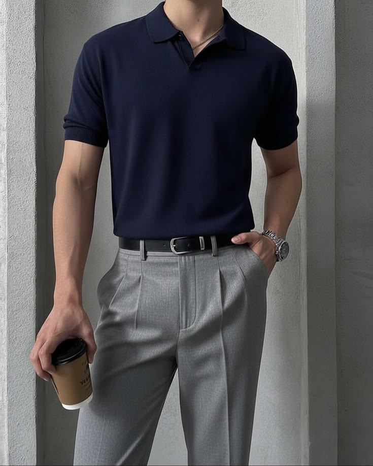 Classic Navy Polo